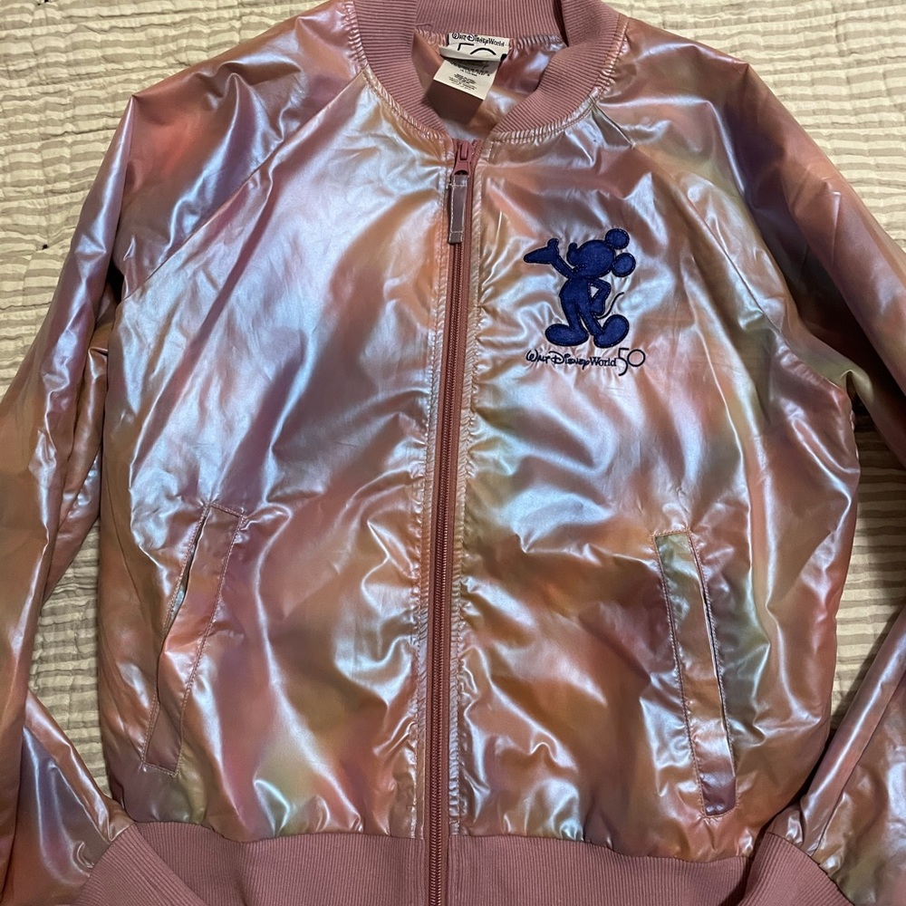 Disney World 50th Anniversary Iridescent Jacket limited edition